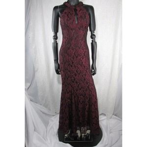 R & M Collection Lace Evening Gown Prom Dress
